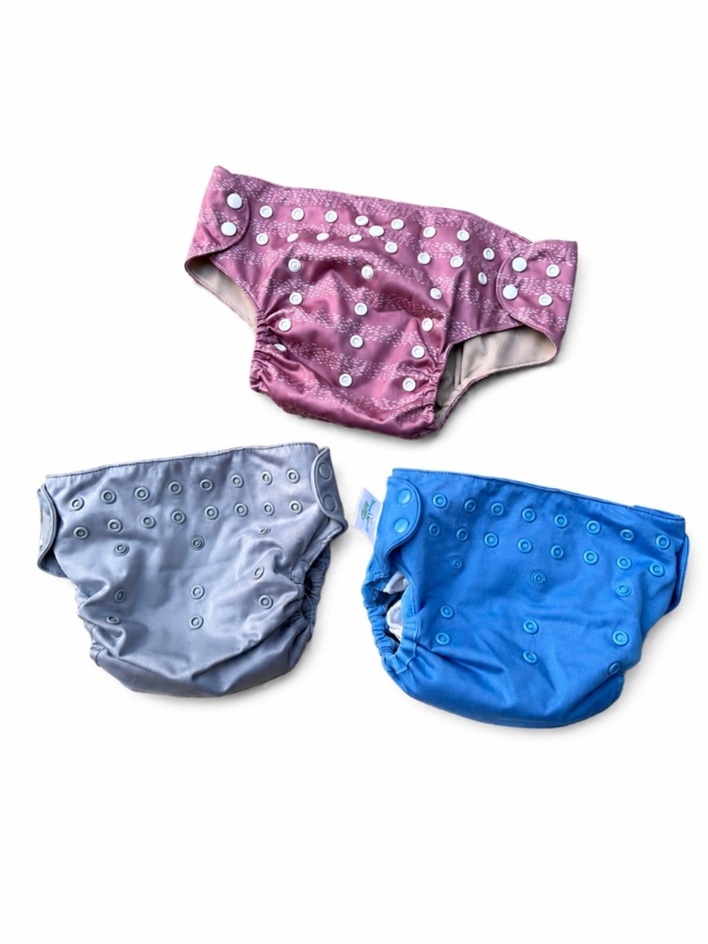 Cloth Diaper Bundle Organic Bum Genius & Greyden Diapers 3 lot baby